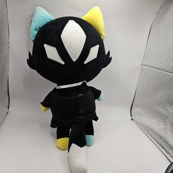 Krew District KF Teddy Black Cat Plush 12" Roblox Game Stuffed Animal Toy Used. - Picture 2 of 14